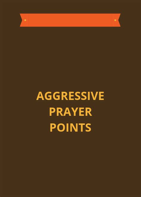 10 Aggressive Prayer Points For Defeating Defeat Everyday Prayer Guide