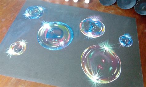 How To Paint Hyper Realistic Bubbles Acrylic Painting Tutorial