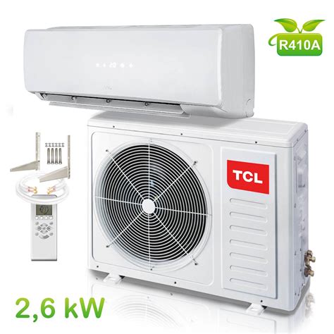 SPLIT KLIMA ANLAGE KLIMAANLAGE KLIMAGERÄT INVERTER TCL 9000 BTU 2 6 KW