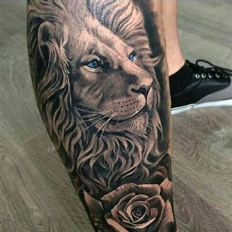 Tatuajes De Leones En La Mano Para Hombres