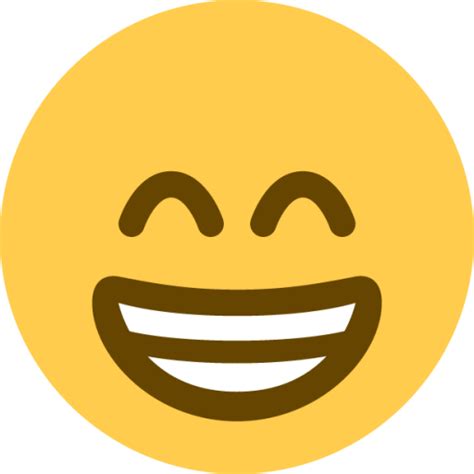 Grinning Face With Smiling Eyes Emoji Download For Free Iconduck