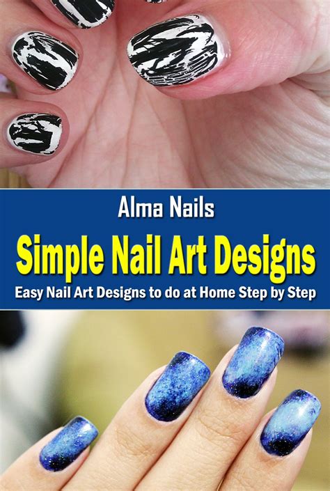 Simple Nail Art Designs Easy Nail Art Designs To Do At Home Step By