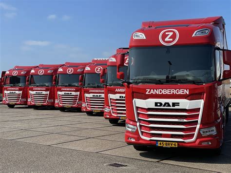 Nieuwe Generatie Daf Xf Trucks Voor Zandbergen