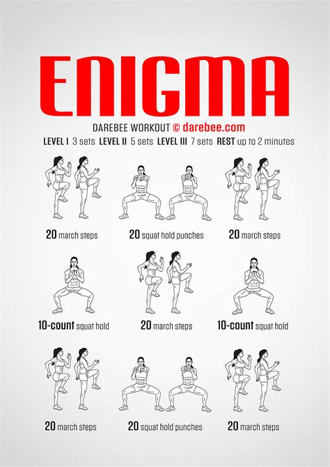 Enigma Workout Hiit Workout At Home Workout Darbee Workout
