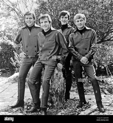 The Bobby Fuller Four Promotional Photo Of American Rock Group In 1965 From Left Randy Fuller
