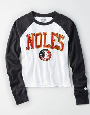 Tailgate Women's FSU Seminoles Baseball Shirt by Super soft cotton