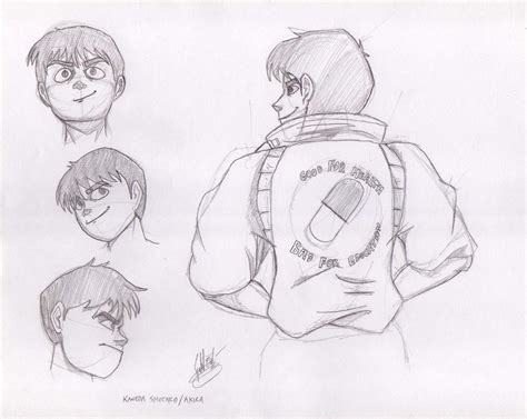 Kaneda Shotaro Akira Fan Art Sketch By Gabriel Bizarro On Deviantart