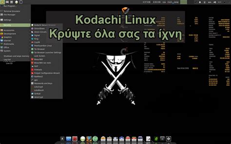 Kodachi Linux Χρησιμοποιήστε υπολογιστή χωρίς να αφήσετε ούτε ένα ίχνος