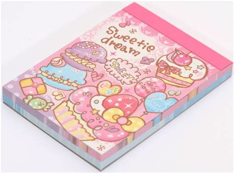 Kawaii Mini Memo Pad Sweets Japan Kamio Memo Pads Stationery