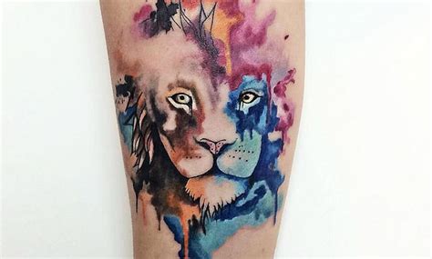 Tatuajes De Leonas Con Flores Kulturaupice