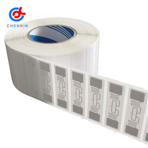 Alien H3 Uhf Rfid Adhesive Label For Logistics Warehouse Cargo