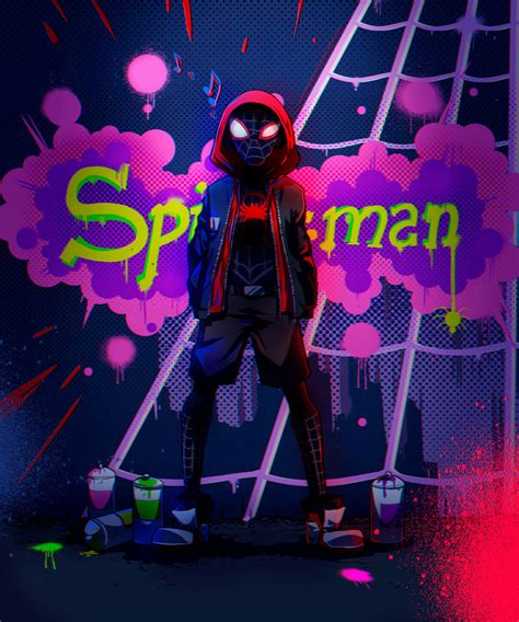 Spider Man Into The Spider Verse By Innocenceshiro On Deviantart