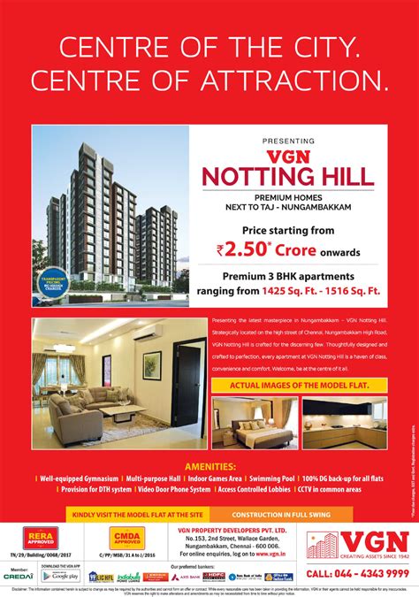 Vgn Builders Centre Of The City Centre Of Attraction Premium Houses Ad