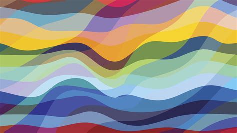Abstract Waves Colorful 4k Wallpaperhd Abstract Wallpapers4k