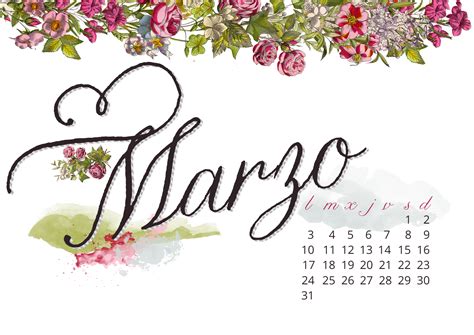 Imprimible Calendario De Marzo Calendario De Marzo Imprimible