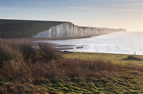 Seven Sisters Sunrise Viewed From Seaford Head Photograph By Matthew