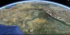 Pakistan Map and Pakistan Satellite Image