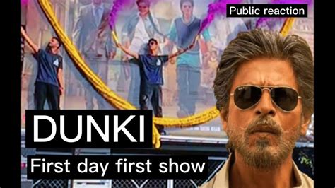 DUNKI First Day First Show Victory Theater Pune DUNKI Movie Public Reaction Shah Rukh Khan