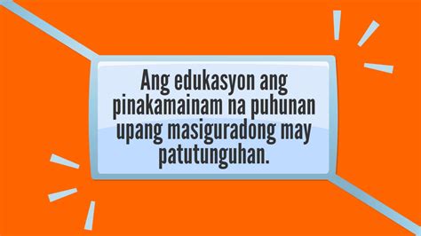 Mga Kasabihan Sa Tagalog