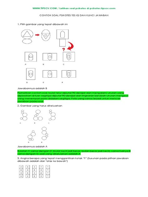 Carilah satu perkataan yang meliputi pengertian kedua kata tadi example ayam itik : CONTOH SOAL PSIKOTES TES IQ DAN KUNCI JAWABAN.pdf