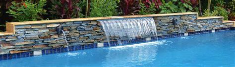 Waterfalls Photo Gallery Sunsational Pools And Spas Inc