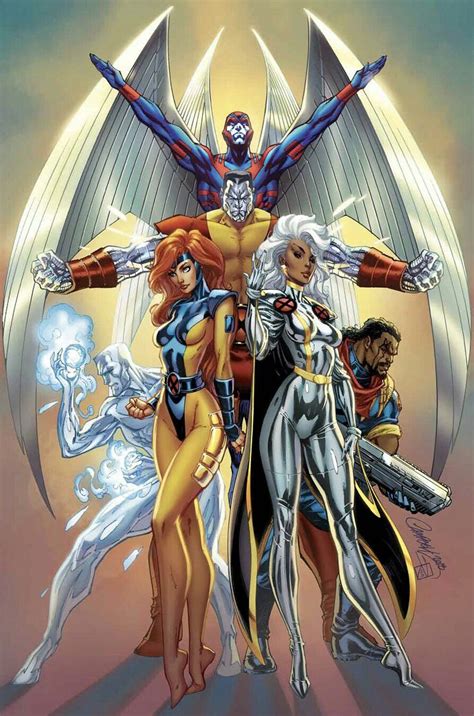 X Men By J Scott Campbell Marvel Characters Marvel Art Comic Art