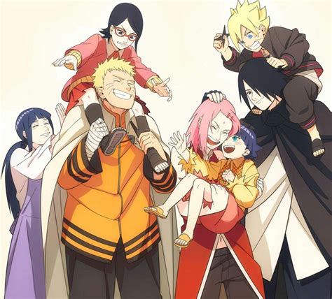 Sintético 94 Foto Naruto Y Hinata Y Sasuke Y Sakura Y Sus Hijos Lleno