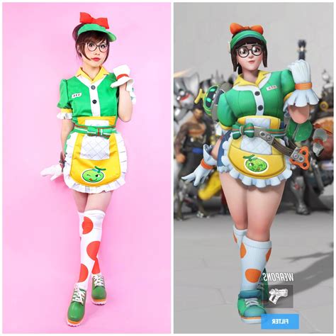 Overwatch Mei Honeydew Skin Cosplay By Pixie Late R Pics