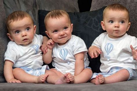 Aww These Cute Identical Triplets Are One In 200 Million As They Were