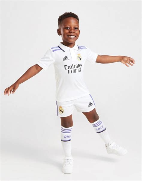 Adidas Kids Real Madrid Home Kit 2021 2022 Kit Ph