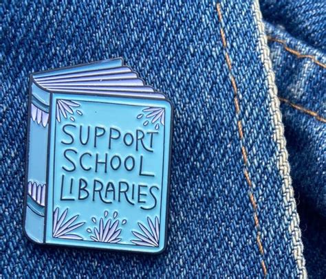 Enamel Pins For Librarians And Library Lovers Writers Blogs Authors