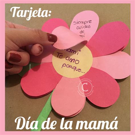 Tárjeta Fácil Y Creativa Para El Día De Las Madres Mothers Day Card