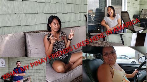 Asking My Pinay Friends What They Like About America Youtube