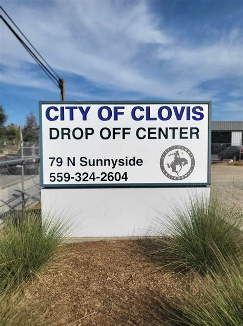 Clovis Drop Off Center City Of Clovis