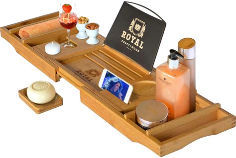 Best Gift Ideas For Introverts- Royal Craft Wood Bathtub Caddy in 2020 | Bathtub caddy, Luxury ...