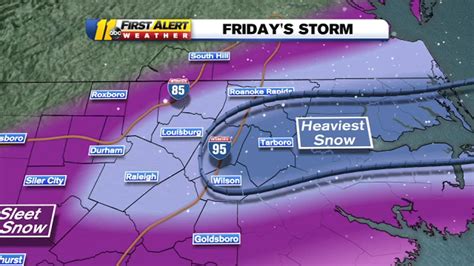 Winter Storm Impacts Reduced Shifted East Abc11 Raleigh Durham