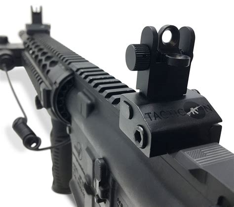 And 247 Services Tactical Rifle Back Up Iron Sight Flip Up Sights Kit