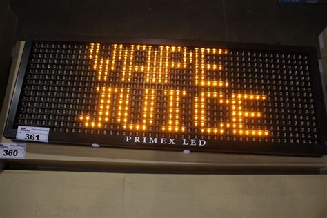 Primex Led 40 Programmable Led Message Board Whiteorange Able