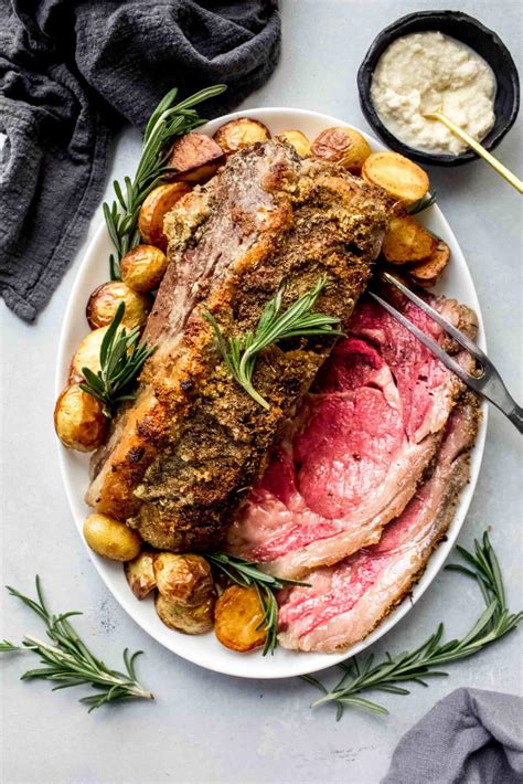 How do you cook perfect prime rib? Sous Vide Prime Rib Roast with Garlic Herb Butter + VIDEO ...
