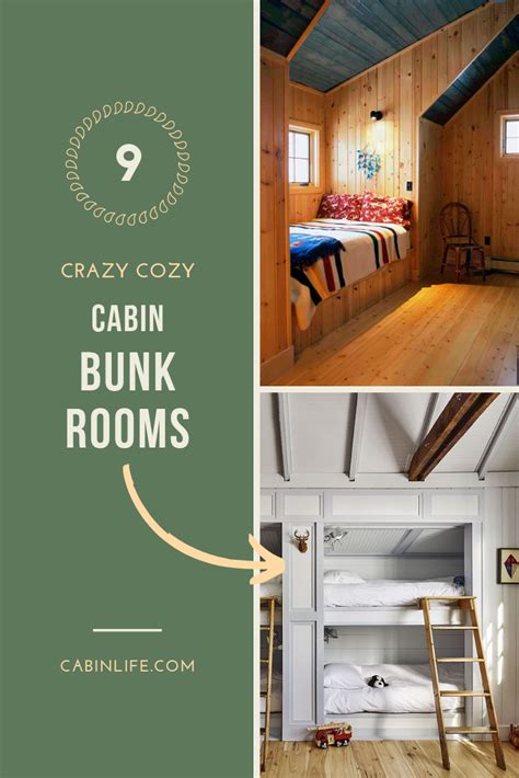 9 Of The Coziest Cabin Bunk Rooms Bunk Rooms Bunks Cabin Bedroom