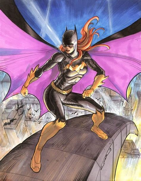 Batgirl Yildiray Cinar In Dean Abrahams The Bat Ladies Comic Art