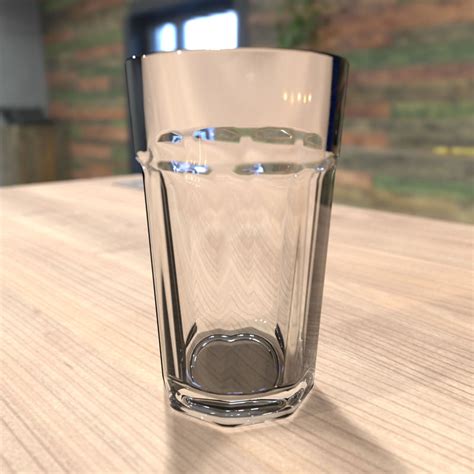 Glass Cup 3d Model