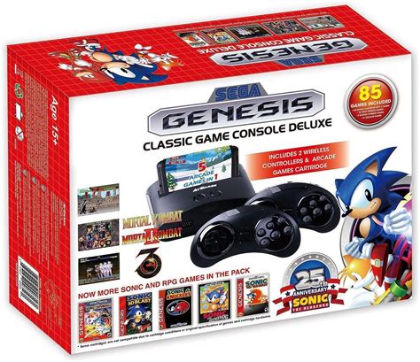 Sega Genesis Classic Game Console Deluxe 2016 85 Games Buy Online