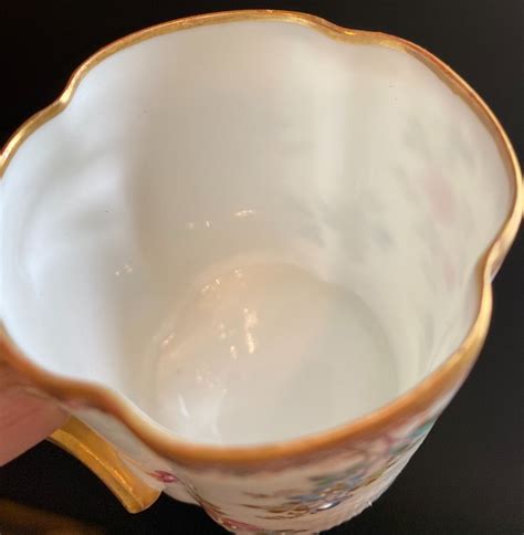 Proantic Trois Tasses En Porcelaine Fine