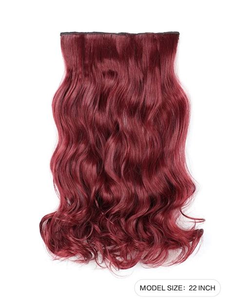 Long Curly Synthetic Hair Extension Shein