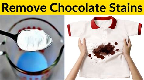 How To Remove Old Chocolate Stains From Clothes Naturally And Easily At