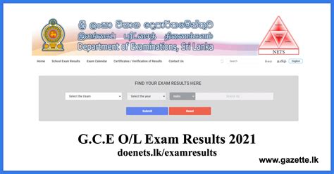 Gce Ol Exam Results 2021 Doenetslk Gazettelk