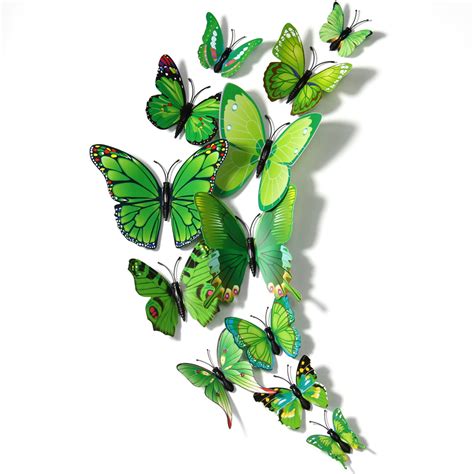 12 Pack 3d Butterfly Wall Decor Butterfly Decorations Butterfly Party