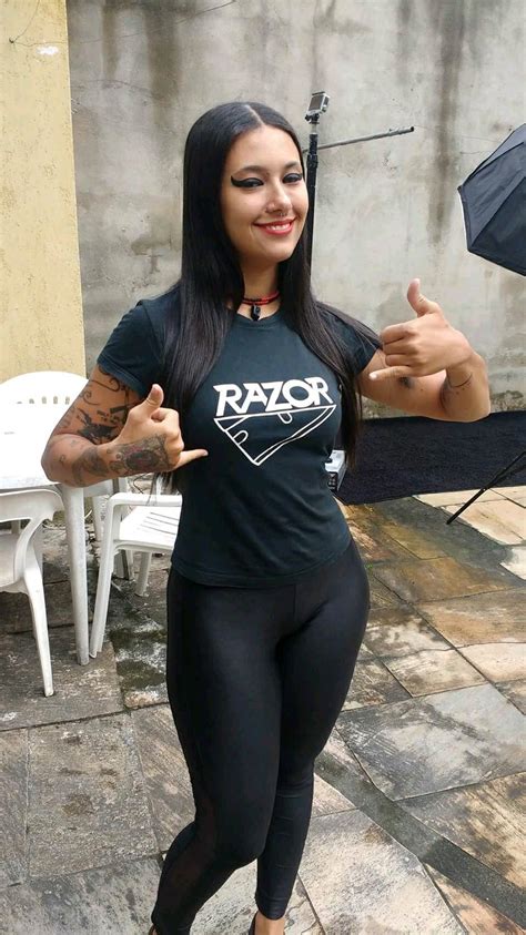 Fernanda Lira Fefemetal Nervosa Metal Girl Heavy Metal Girl Rocker Girl