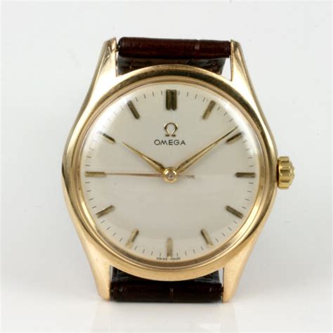 Buy Vintage Gold Omega Watch From 1963 Sold Items Sold Omega Watches